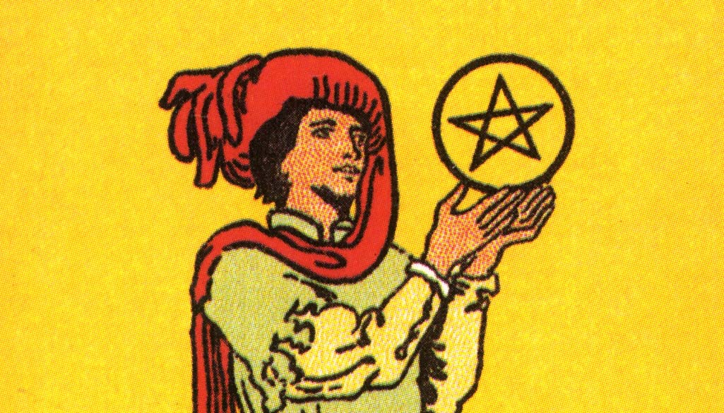 Page of Pentacles - post
